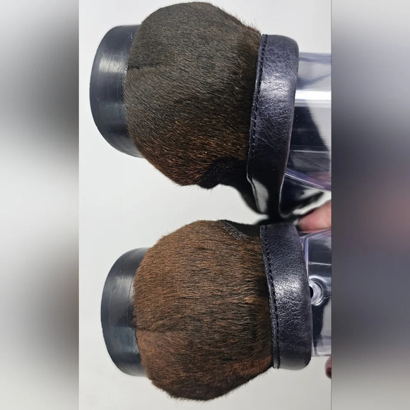 Cole Haan Women's Calf Hair Black Brown Slip On Penny Loafers Size 6 EUC *RARE* - Picture 4 of 12